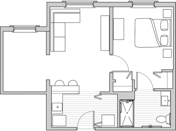 AL_Maple 1B_1BA  579 sq. ft_